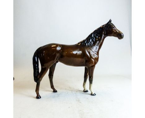 Beswick Large Horse Hunter in Brown model 1734 