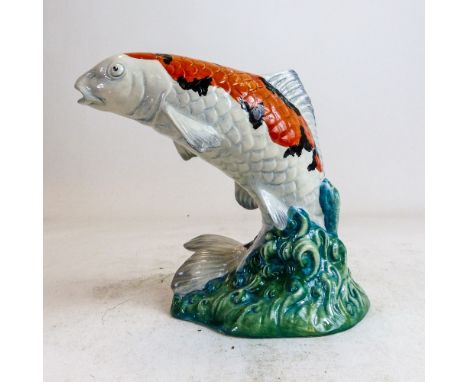 Beswick Koi Carp, limited edition for UK ceramics in 2008, h. 17cm.