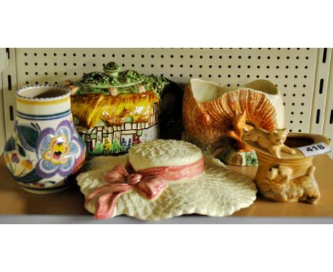 A quantity of Sylvac, Poole and other porcelain items.
