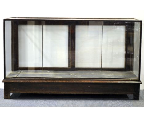 A vintage shop display counter, 60 x 147 x 88cm.