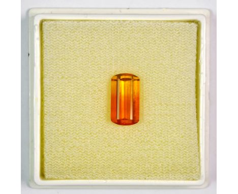 A un-mounted 2.62ct (approx) fire opal.