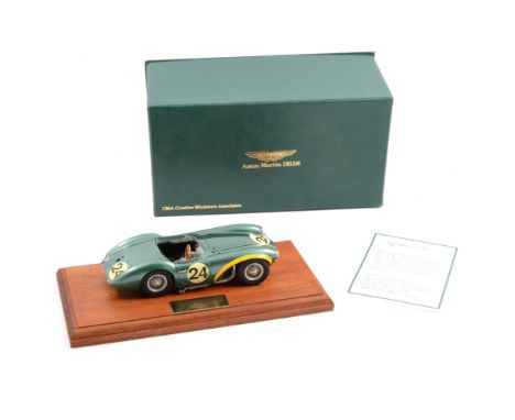 CMA Creative Miniature Associates USA white metal model Aston Martin DB3S driven by Roy Saladori at Silverstone 1956, approx 