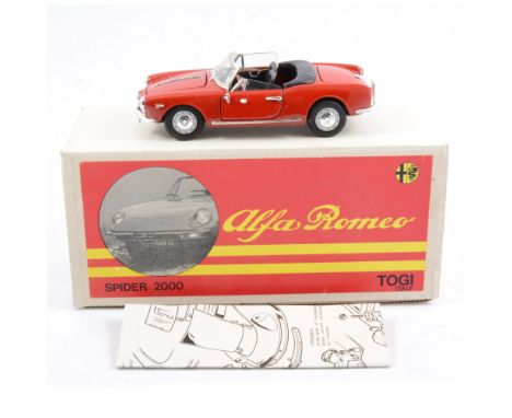 CATLAOGUE AMENDMENT -&nbsp;The model shown in the photo is the incorrect model this is infact the 1955 Spider from lot 272, p