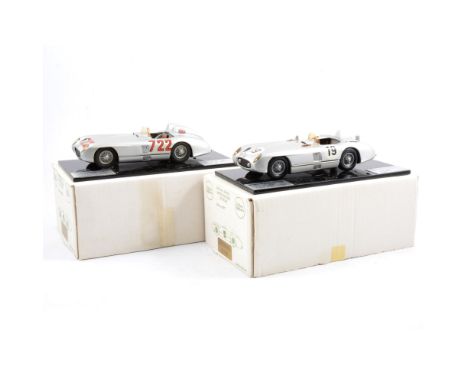 Historic Replicars Replicas limited edition white metal models Mercedes-Benz 300SLR 1955 Le Mans Moss Fangio 37/250, and a 19