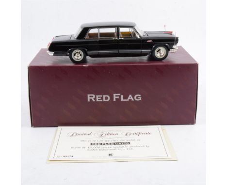 Kader Industrial Co Ltd Precision Models CA770 1958 Red Flag Limousine, 1:24 scale, with certificate and box.