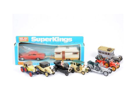 Matchbox SuperKings K-69 caravan touring set boxed, along with small selection of Corgi Classics, Matchbox Years of Yesteryea