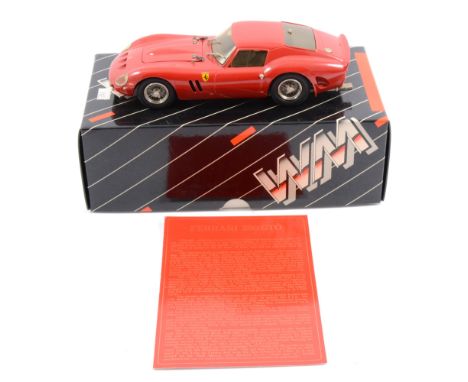 Western Models Ltd white metal model Ferrari 250 GTO, 1:24 scale, boxed.