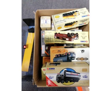 Corgi Models mostly commercial vehicles and lorries, most are brewing company related, including Modern Trucks a New Era of r