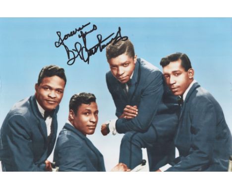 Music, Little Anthony signed Little Anthony and the Imperials 12x8 colour photograph. Little Anthony and the Imperials is an 