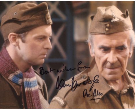 Dads Army 8x10 comedy photo signed by actor Ian Lavender who played Private Pike in the series. Good condition. All autograph
