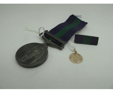 British Elizabeth II General Service Medal Including Medal Bar, with Malaya clasp awarded to 23016422 Private M.W Ringrow, Ro