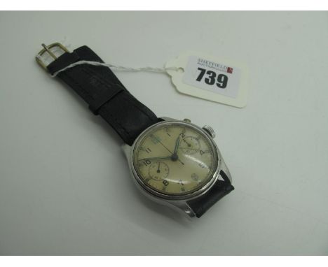 Royal Navy Fleet Air Arm Sterile Monopushed Hydrographic Survey HS9 Watch, marked on rear of case with broad arrow H.S.9 3538