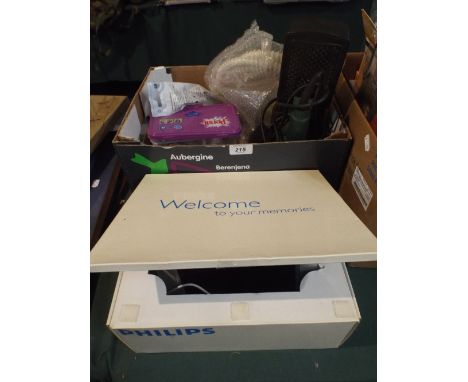 A Collection of Items to Include Bosch Sander, Door Handles, Digital Photo Frame Etc.