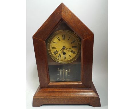 A Continental Mantle Clock, Made in Wurttenberg .