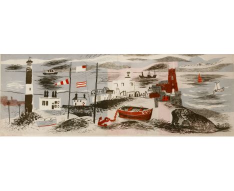 *John Piper (1903-1992)NURSERY FRIEZE, 1936Lithograph 46 x 121cm*Artist's Resale Right may apply to this lot.