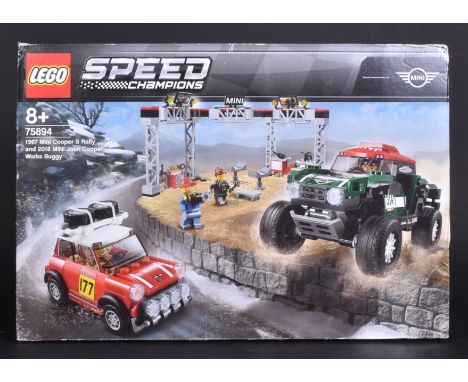 Lego set - Speed Champions - a factory sealed Lego Speed Champions 1967 Mini Cooper S Rally and 2018 Mini John Cooper Works B