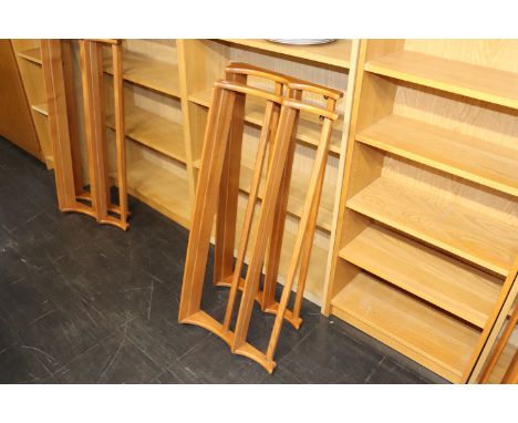 Two Ercol Delft racks