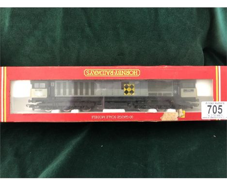 A Hornby Railways R.705 BR Co-Co Diesel Class 58 Railfreight