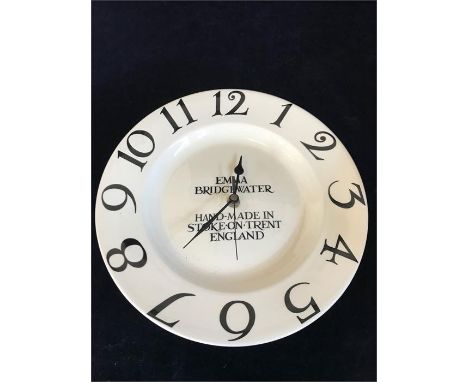 An Emma Bridgewater 'Toast and Marmalade' range wall clock