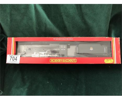 A Hornby Railways R.322 BR 2-8-0 Loco Class 8F with firebox glow