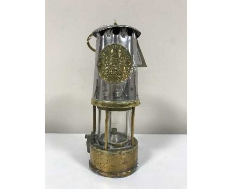 An Eccles Protector miner's lamp type 6 