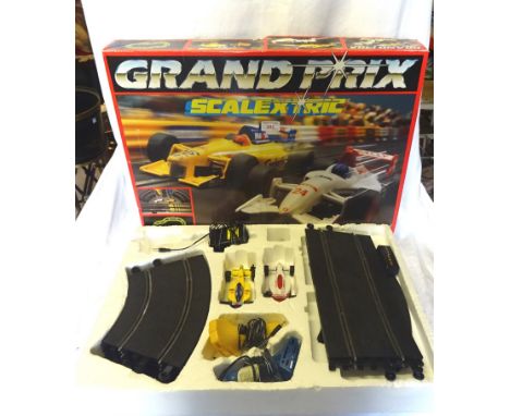 A Scalextric C653 Grand Prix Motor Racing Set, boxed.