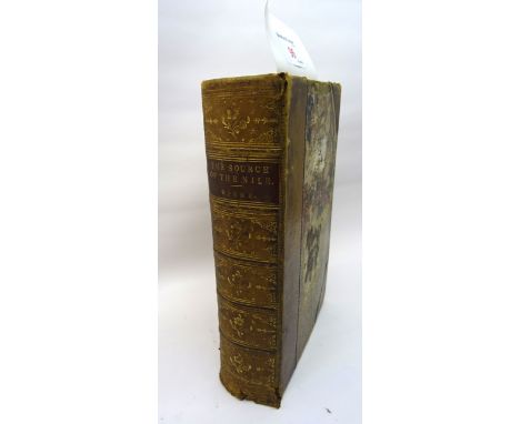 Speke. JH; 'Journal of the Discovery of the Source of the Nile', first edition with folding map, one portrait and engraved pl