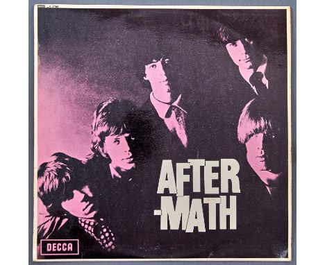 Vintage vinyl record. The Rolling Stones, After-Math, mono, red, LK4786  