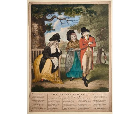 A collection of 18th and early 19th c English caricatures, politcal prints and engravings, including Charles Williams - A Dan