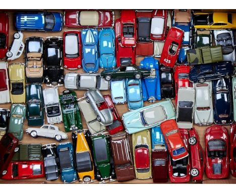 A quantity of Corgi and Solido die cast vehicles, several shell v-power plastic models, scale 1:38, made in china, etc, (appr