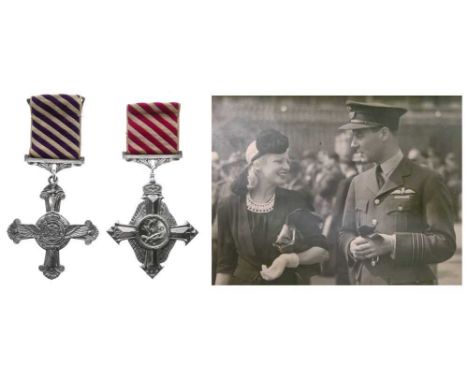 Wing-Commander John Woodburn Gillan DFC, AFC – Cased Distinguished Flying Cross (DFC 1940) & Cased Air Force Cross (AFC 1939)