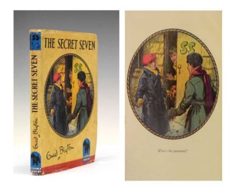 Books - Blyton, Enid (1897- 1968) - The Secret Seven, first edition, 1949, published by Brock Books 1949, with dust jacketCon