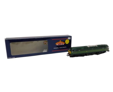 A Bachmann Branchline OO gauge Class 47 diesel locomotive, DCC fitted with sound, D1500, BR two tone green, 32800, boxed.