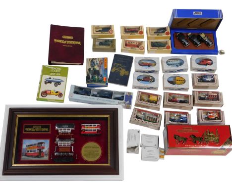 Matchbox Lledo and other diecast vehicles, including Models of Yesteryear Montage, Preston tram car, limited edition number 8