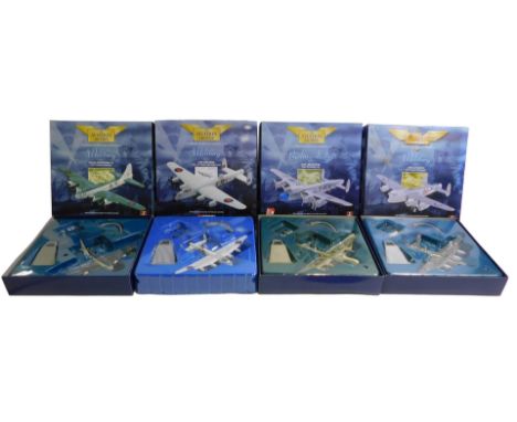 Corgi Classics The Aviation Archive 1:44 scale military aircraft, including Avro Lancaster RAF Coastal Command, 47403 Berlin 