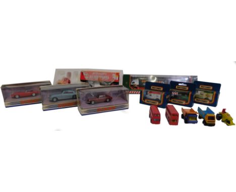 Dinky Matchbox and Corgi boxed and unboxed diecast, including Corgi 59516 Eddie Stobart Limited Volvo short wheelbase lorry w