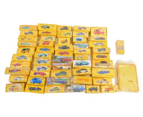 Atlas Editions Dinky Toys collectors reproductions, including Opal Cadet, 197 Morris Mini Traveller, ATB Willys Jeep, 23C Mer