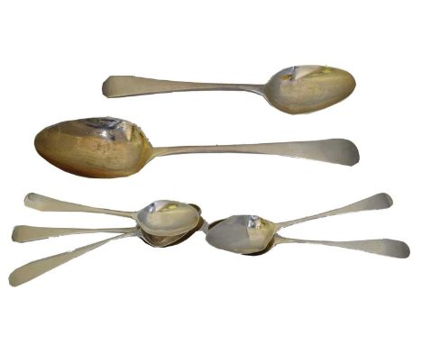 A selection of silver flatware, A selection of silver flatware, gross weight 5.77ozt.