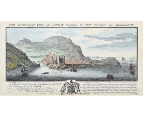 Samuel and Nathaniel Buck (British 17th/18th century) "The South East View of Conway Castle, in the County of Caernarvon" 174