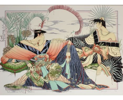Graham Illingworth (1953-    ) British. "The Compromise Reached - The Reality Obtained", Lithograph, Signed 'JCG Illingworth'