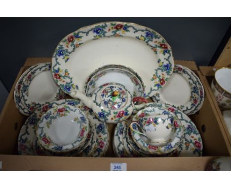 A Royal Cauldron Victoria part dinner/tea service consisting of 28 pieces.