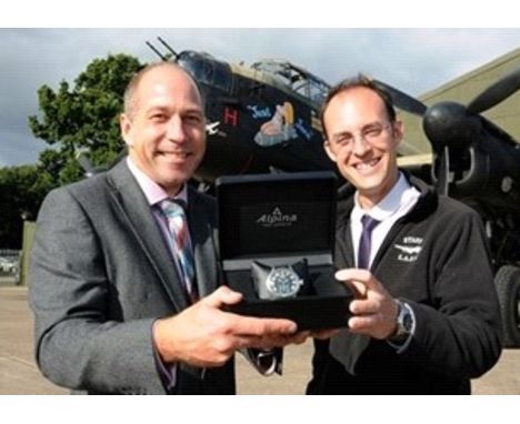  S T Hopper's Jewellers of Boston are supporting the restoration of "Just Jane" the World War Two Lancaster Bomber based at t