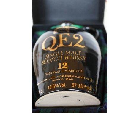 Qe2 single malt scotch whisky 