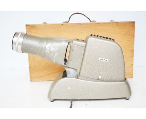 Mid century Aldis slide projector with box