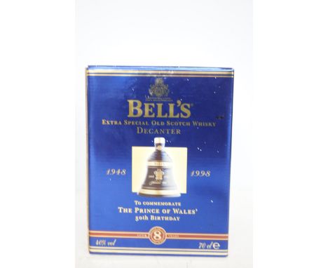 Bells extra special old scotch whisky The Princes of Wales 50th birthday 