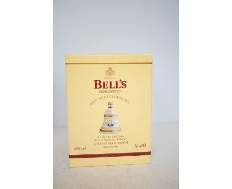 Bells old scotch whisky limited edition Christmas 2003 