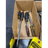 BOX OF SCREWDRIVERS