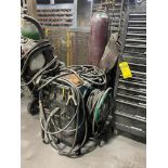 MILLER MILLERMATIC 250 CV DV ARV WELDING POWER SOURCE W/ LEADS & BOTTLE