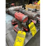 (2) CRAFTSMAN DRILLS, (1) CRAFTSMAN IMPACT, & (3) BATTERIES