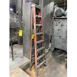 WERNER 8' LADDER & (2) FANS